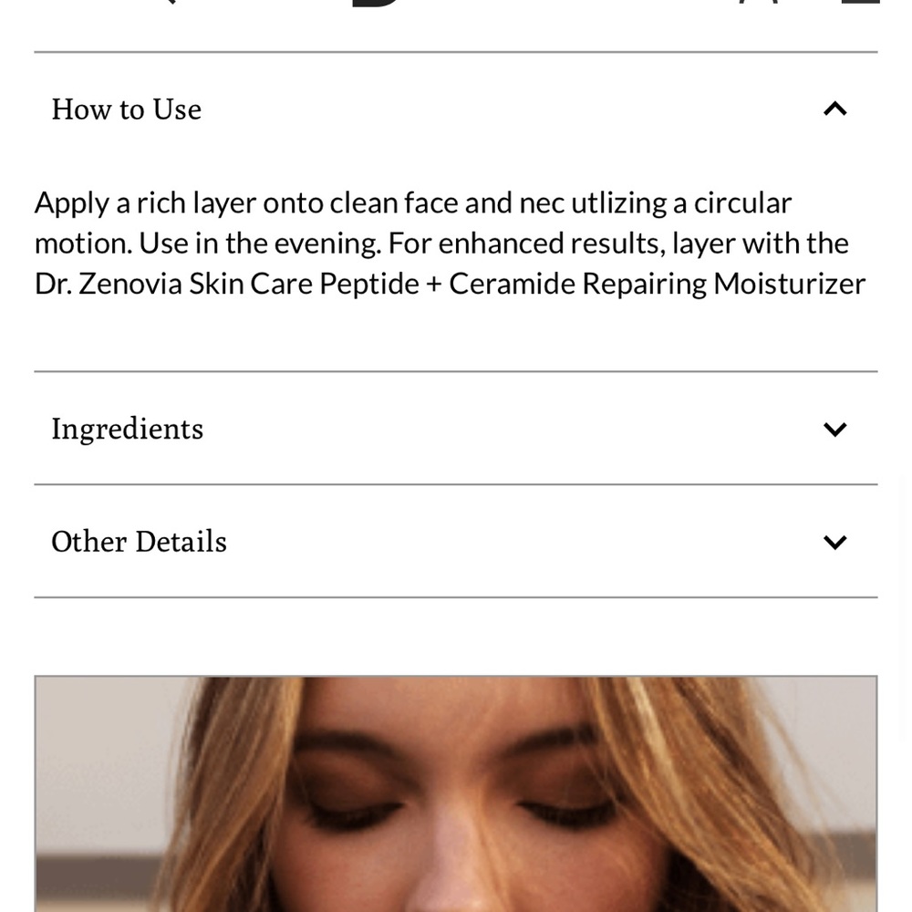 DR ZENOVIA RETINOL NIGHT REPAIR - Picture 7 of 8